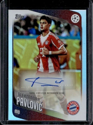 Aleksandar Pavlovic 2025 Topps UEFA
