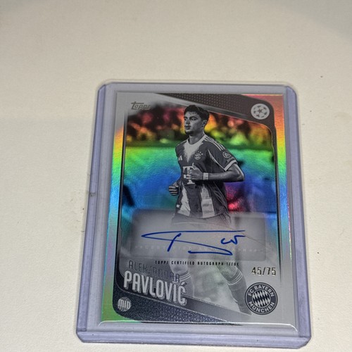 Aleksandar Pavlovic 2025 Topps UEFA Champions League /75