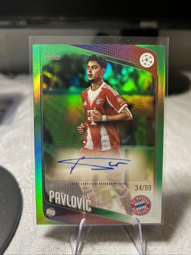 Aleksandar Pavlovic 2025 Topps UEFA Club Competition /99