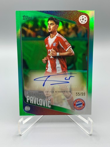 Aleksandar Pavlovic 2025 Topps UEFA Club Competitions /99