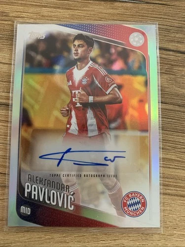 Aleksandar Pavlovic 2025 Topps UEFA Flagship