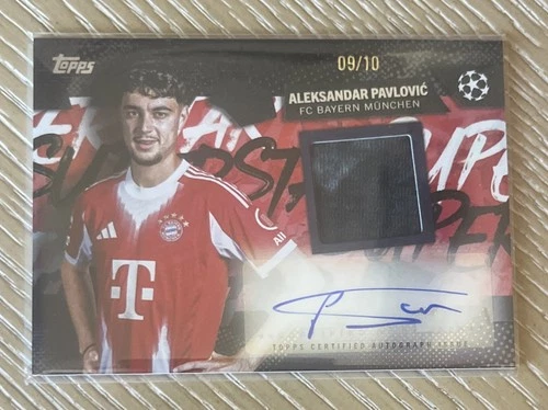 Aleksandar Pavlovic 2025 Topps UEFA UCC /10