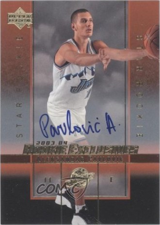 Aleksandar Pavlovic 2003 Upper Deck