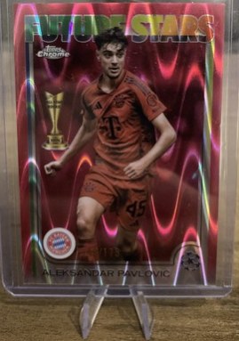 Aleksander Pavlovic Topps Chrome /175