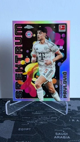 Aleksander Pavlovic 2025 Topps Chrome Black Spektrum