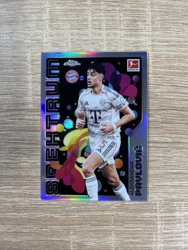 Aleksander Pavlovic 2025 Topps Chrome Spektrum