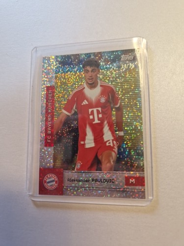 Aleksander Pavlovic 2025 Topps FC Bayern München Fan Set /75