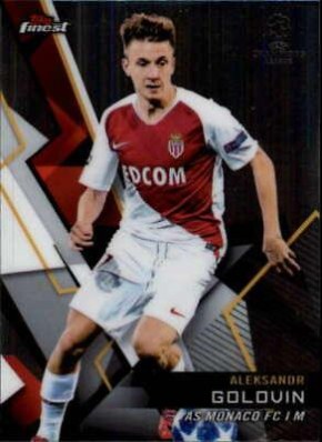 Aleksandr Golovin 2018 Topps Finest UEFA 94