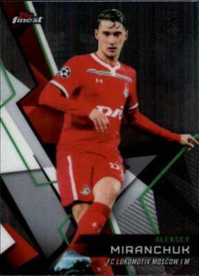 Aleksey Miranchuk 2018 Topps Finest UEFA 72