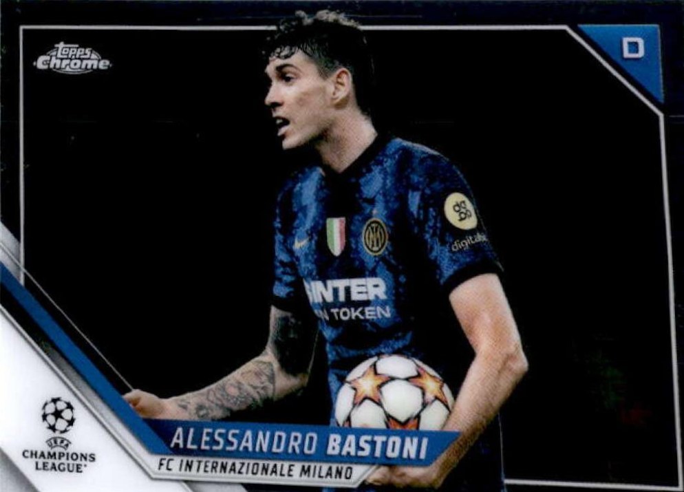 Alessandro Bastoni 2021 Topps Chrome UCC 167