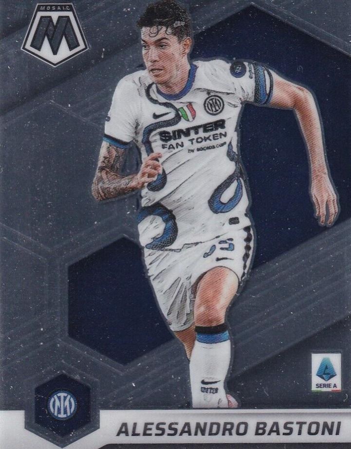 Alessandro Bastoni 2021 Panini Mosaic Serie A