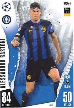 Alessandro Bastoni 2023 Topps Match Attax UEFA Club Competitions