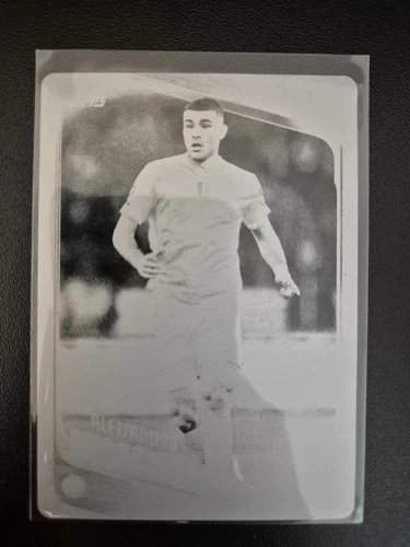 Alessandro Buongiorno 2025 Topps UEFA Club Competitions Black Printing Plate 1/1
