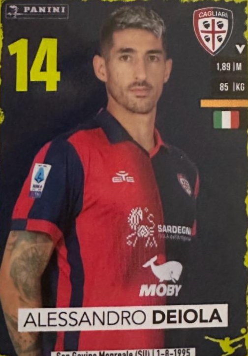 Alessandro Deiola 2023 Panini Calciatori Stickers