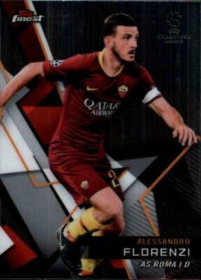 Alessandro Florenzi 2018 Topps Finest UEFA 65