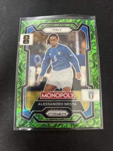 Alessandro Nesta 2026 Panini Prizm Green Wave Prizm