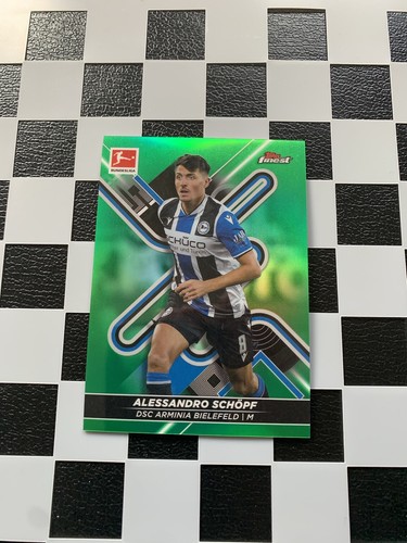 Alessandro Schöpf 2021 Topps Finest Green /99