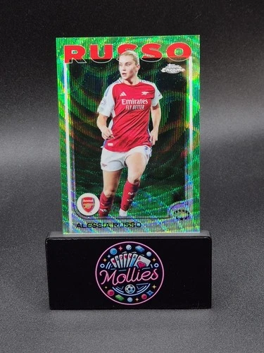 Alessia Russo 2024 Topps Chrome Green /99