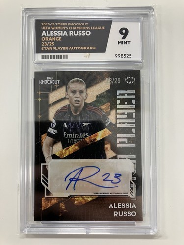 Alessia Russo 2025 Topps Women's Champions League /25