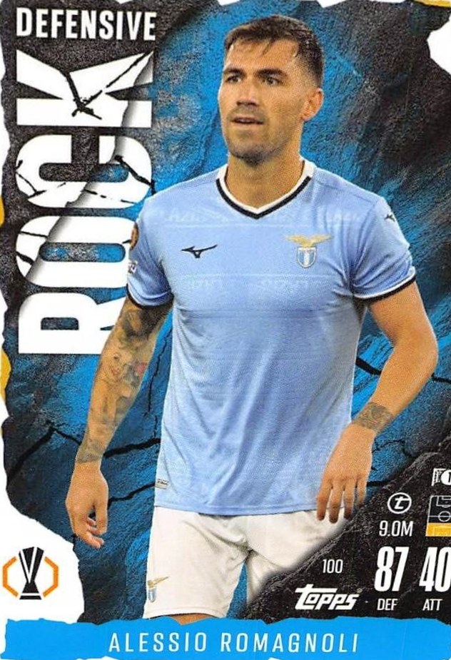 Alessio Romagnoli 2024 Topps Match Attax UEFA Club Competitions Extra