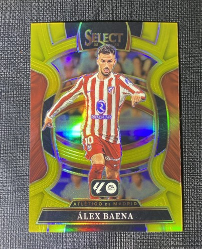 Alex Baena 2025 Panini La Liga Select Gold 3/10