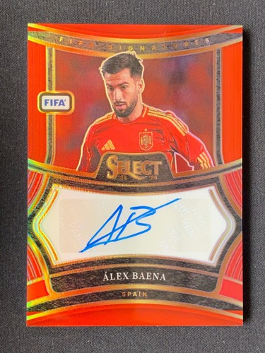 Alex Baena 2024 Panini Select Red Prizm