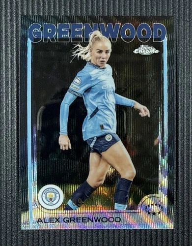 Alex Greenwood 2024 Topps Chrome Black Wave Refractor /10