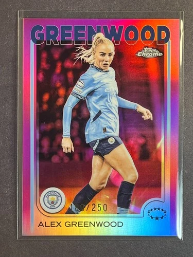 Alex Greenwood 2024 Topps Chrome Pink /250