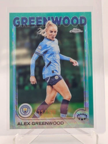 Alex Greenwood 2024 Topps Chrome UEFA Women's Champions League /3