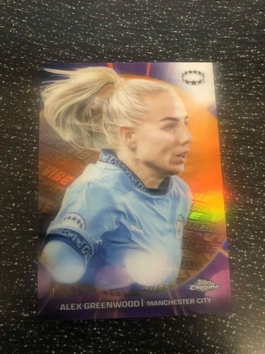 Alex Greenwood 2024 Topps Chrome Vibe Orange /25