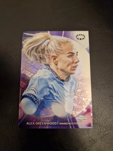 Alex Greenwood 2026 Topps Chrome Women's Vibe