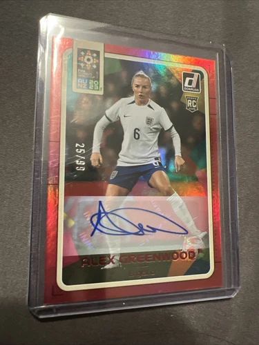 Alex Greenwood 2023 Panini Donruss FIFA Women's Red /99