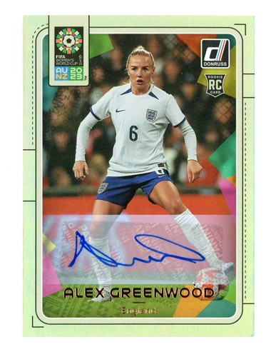 Alex Greenwood 2023 Panini Donruss FIFA Women's World Cup