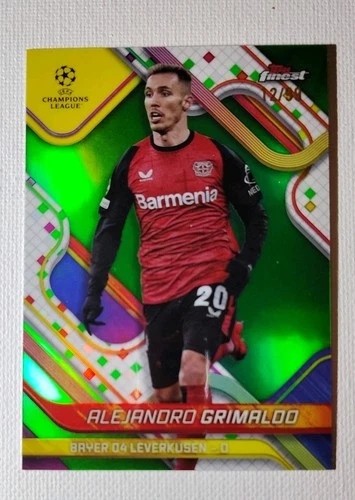 Alex Grimaldo 2024 Topps Finest Green Lava