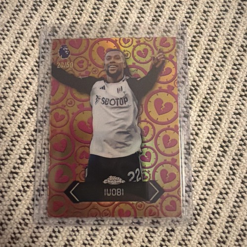 Alex Iwobi 2025 Topps Chrome /50