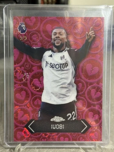 Alex Iwobi 2025 Topps Chrome 5/5