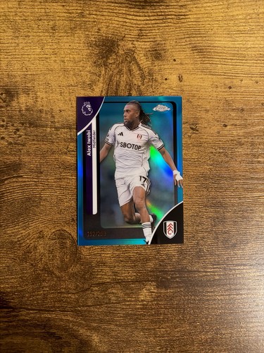 Alex Iwobi 2026 Topps Chrome Blue /299