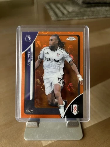 Alex Iwobi 2026 Topps Chrome Logofractor /25