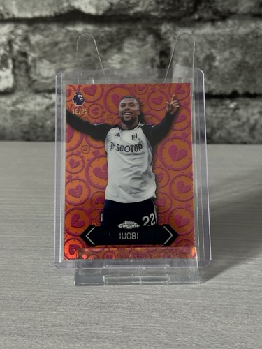 Alex Iwobi 2025 Topps Chrome Orange /25