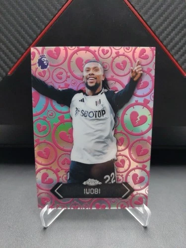 Alex Iwobi 2025 Topps Chrome Premier League