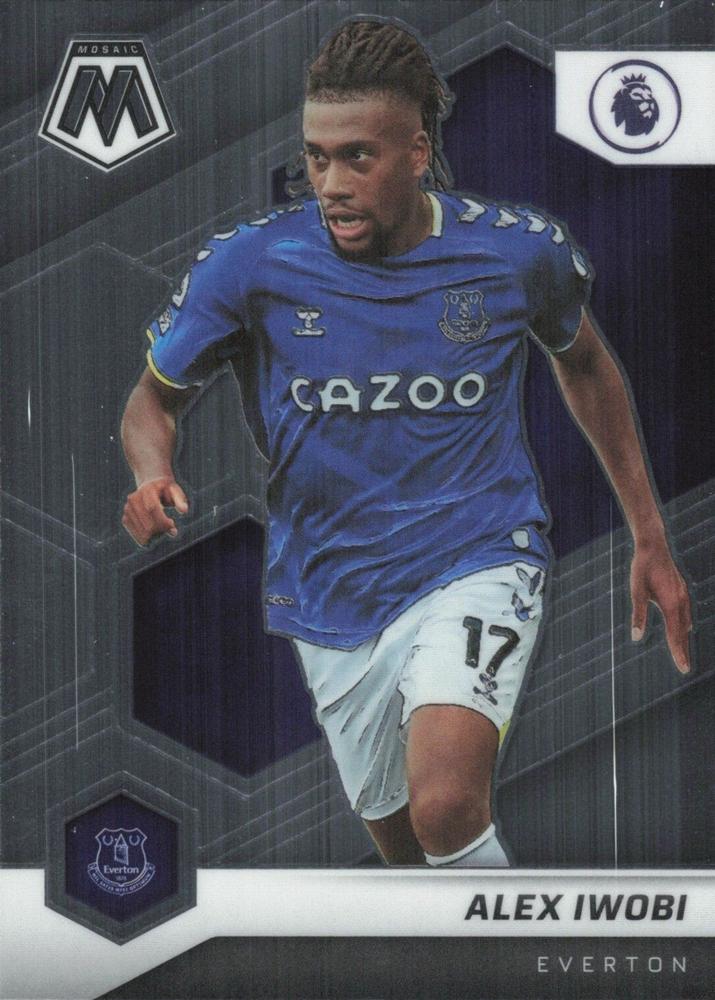 Alex Iwobi 2021 Panini Mosaic Premier League
