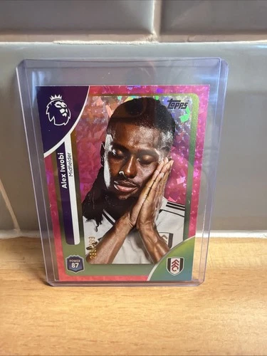 Alex Iwobi 2025 Topps Premier League Pink /399