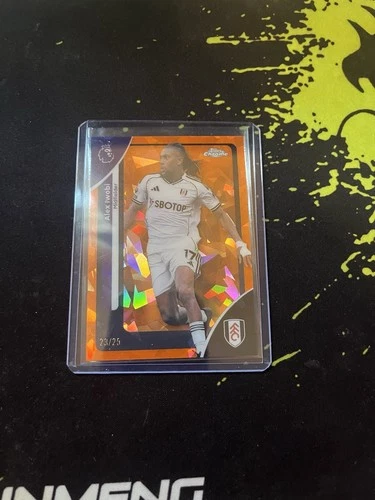 Alex Iwobi 2025 Topps Premier League Sapphire Orange /25