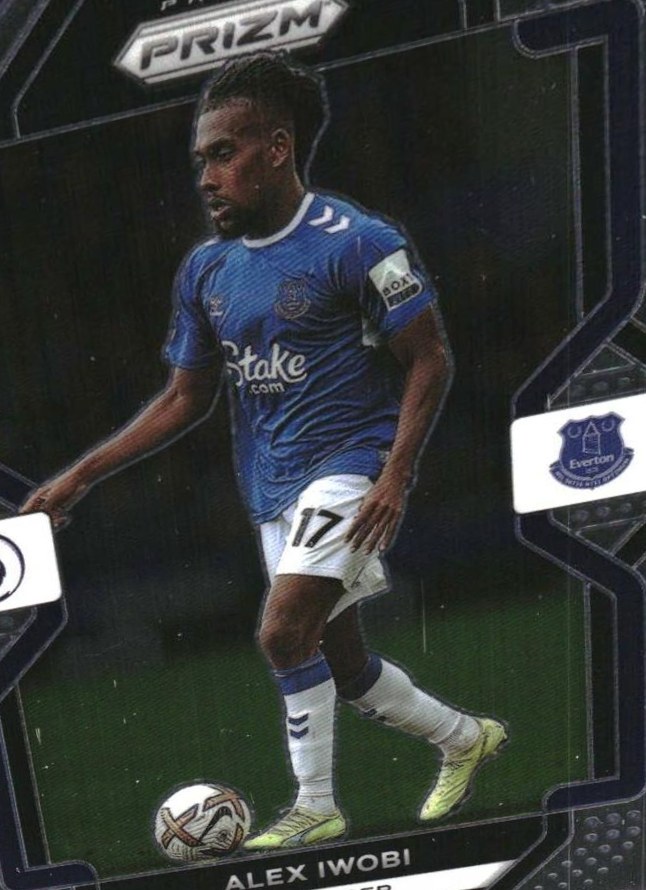 Alex Iwobi 2022 Panini Prizm Premier League 228