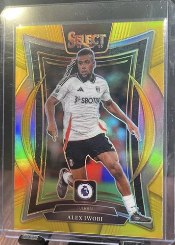 Alex Iwobi 2024 Panini Select Gold /10