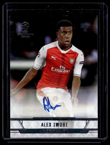 Alex Iwobi 2016 Topps UCL Showcase