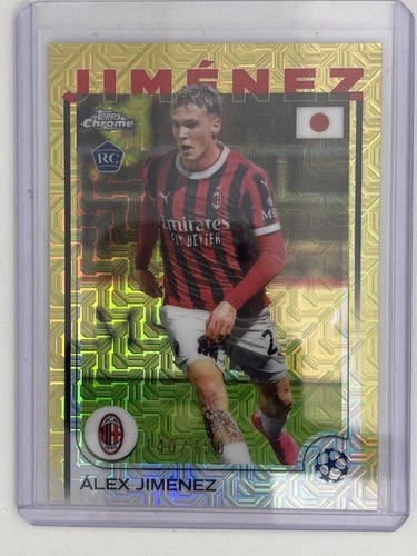 Alex Jimenez 2025 Topps Chrome Japan Edition Yellow Mojo /150