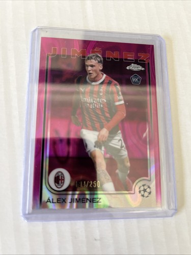 Alex Jimenez 2024 Topps UCC Chrome Pink Lava /250