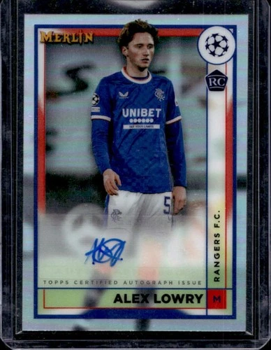 Alex Lowry 2022 Topps Merlin Chrome