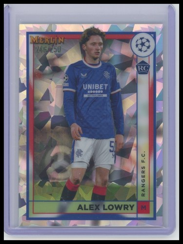 Alex Lowry 2023 Panini Merlin Chrome Atomic Refractor /250